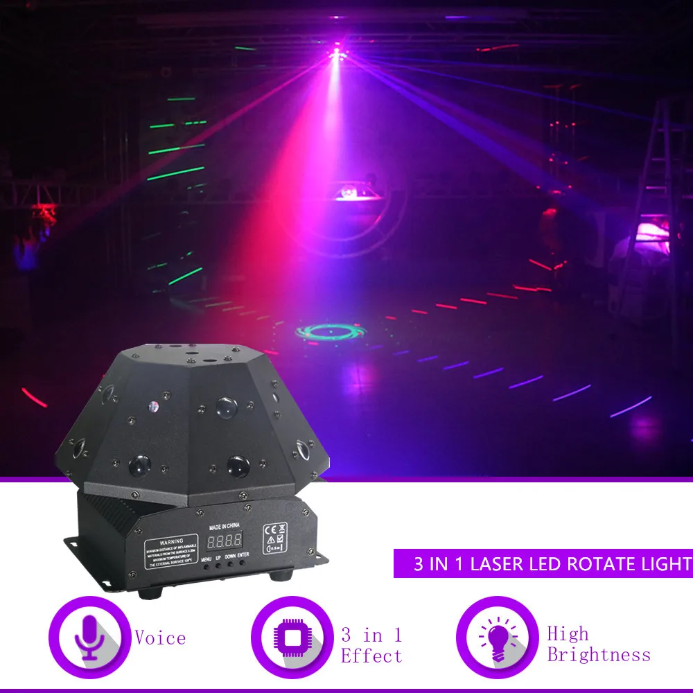 Sharelife 24 RGB лазерные Gobos + светодиодный луч белый стробоскоп Led Move Light DMX Bar Party Disco Show DJ