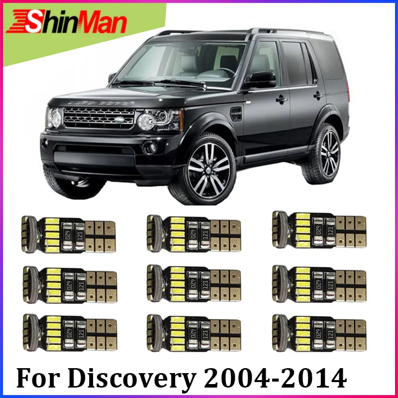 Us 27 0 Shinman 18x Error Free Led Car Lights Interior Light Led Reading Light For Land Rover Discovery 3 4 Led Interior 2004 2014 In Signal Lamp