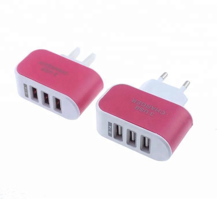 

Fast Charge 3 Ports Usb Wall Charger Home Charger