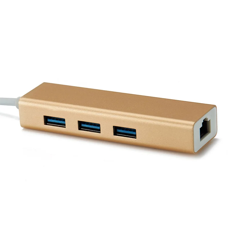 USB C Ethernet Rj45 сетевой адаптер 3 Порты и разъёмы Тип usb C концентратор 10/100/1000 Мбит/с Gigabit Ethernet USB 3,0 сетевая карта для MacBook