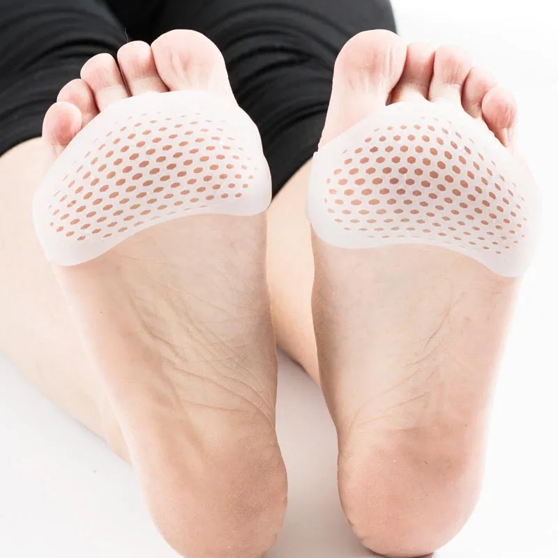 Чанни Сотовая связь Дышащие Мягкие силиконовый гель Toe колодки на высоком