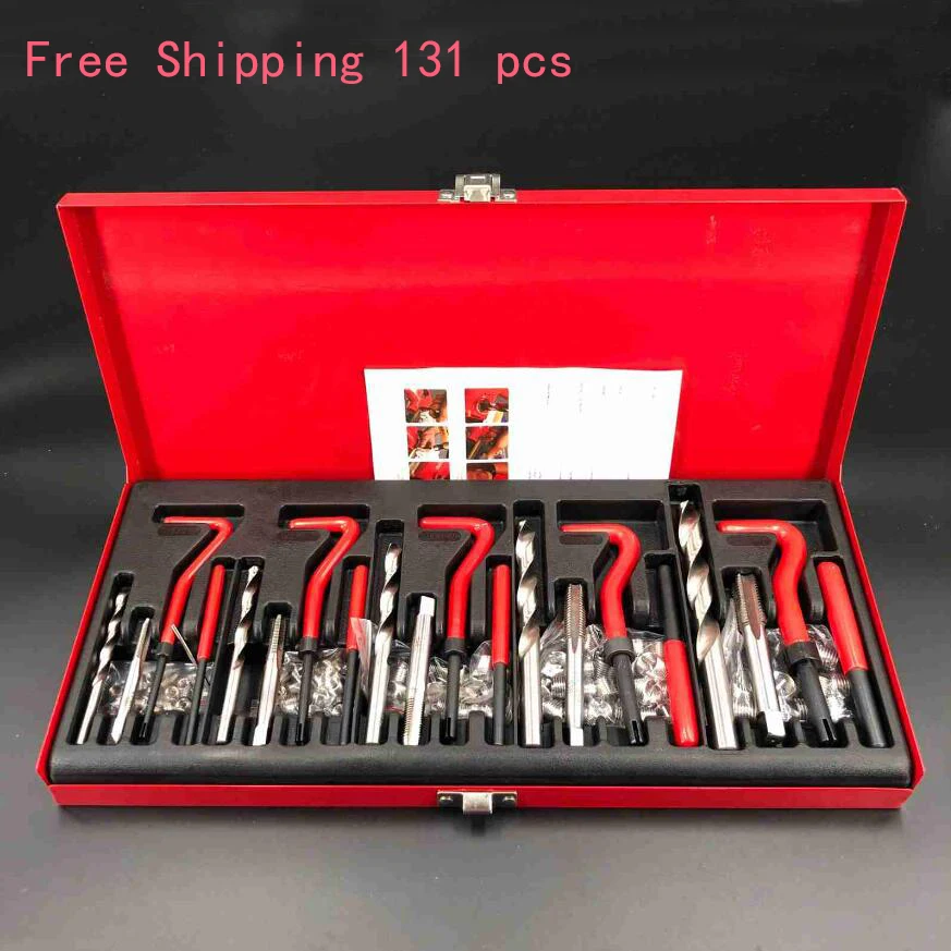 DHL Free Shipping 131Pcs Helicoil Car Engine Block Damaged Repair