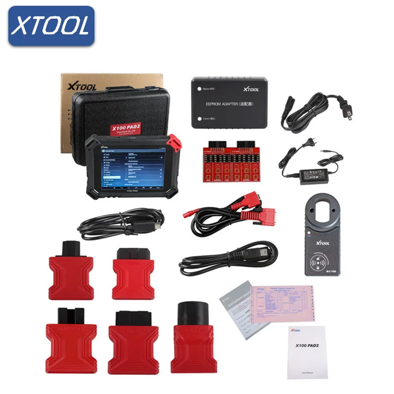 Оригинальный XTOOL X 100 PAD2 специальные функции Эксперт для 4 го и 5 IMMO PIN Code Reader Auto