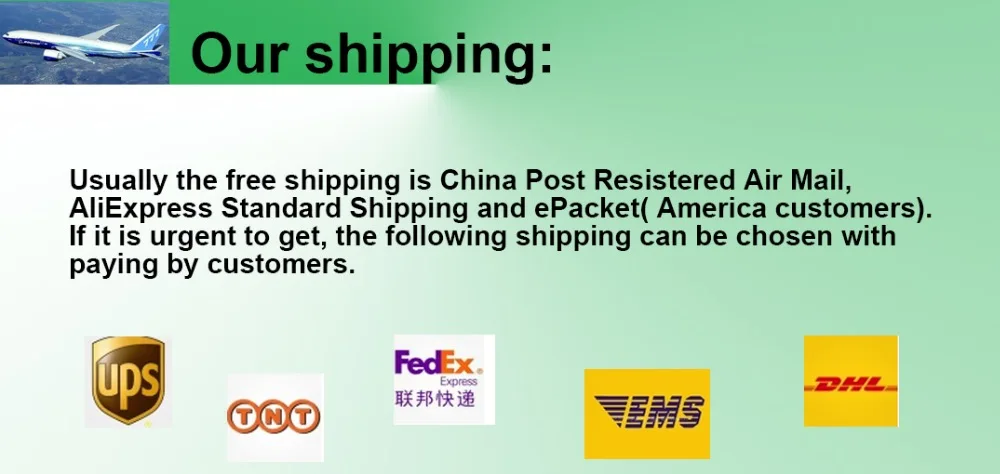 our shipping