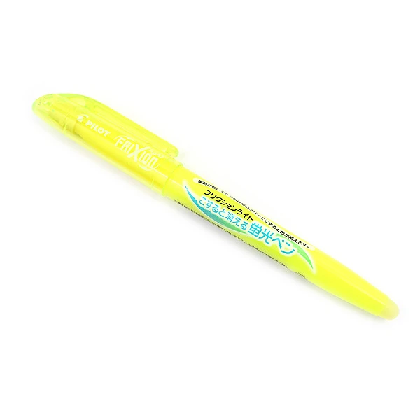 6 шт. Pilot FriXion светильник стираемый маркер флуоресцентная ручка SFL-10SL 6 цветных чернил Пишущие принадлежности - Цвет: Yellow 6Pcs