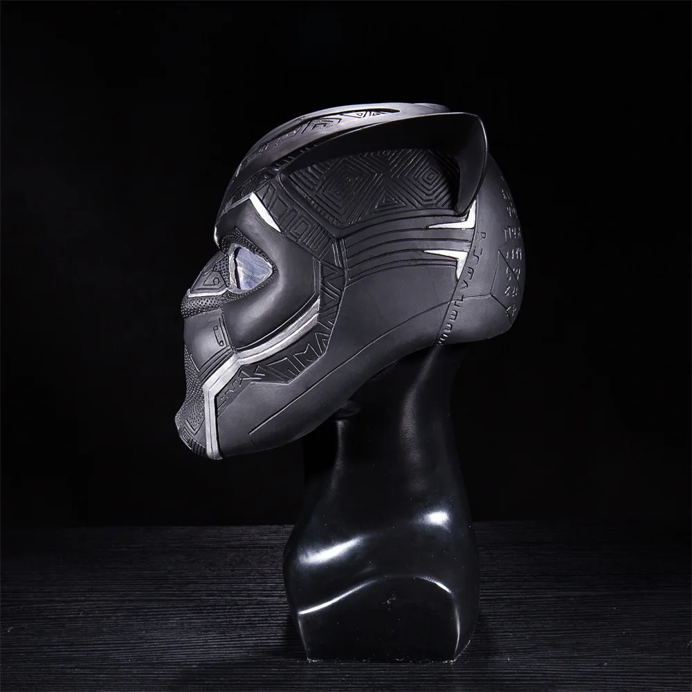 2018 Movie Infinity War Black Panther Helmet Cosplay Superhero Mask Halloween Matte Mask Halloween Party (6)