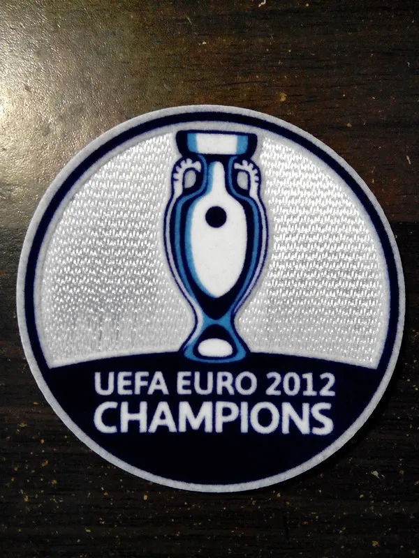 

2016 French European Cup Football League football team armband flocking three-dimensional micro world cup champions Spain patch