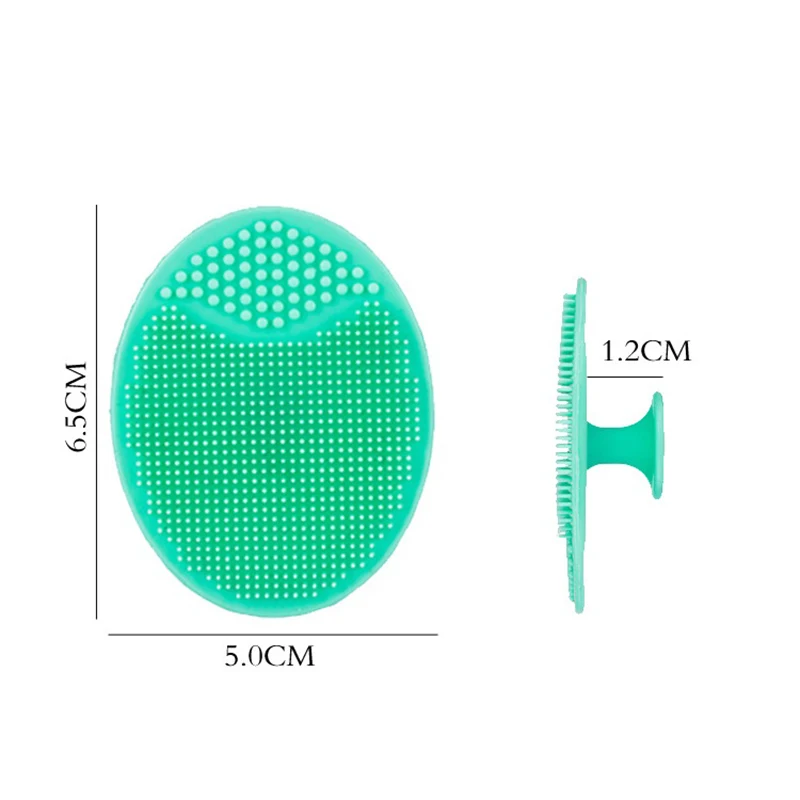 Мягкая силиконовая чистящая щетка для мытья лица, очищающая щетка, отшелушивающее средство для удаления красоты, средство для ухода за кожей лица