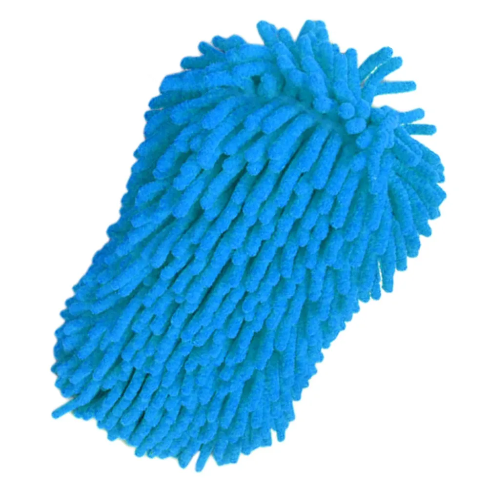 Горячая микрофибра синель моющая губка для автомобиля полотенце ткань Авто Моющие перчатки Автомойка принадлежности для дома Чистящая башня