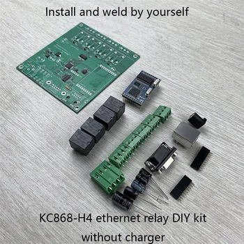 

Kincony 4 TCP IP Relay Control Channel 4 Alarm Channel PCB Board Samrt Smart Home Automation Domotica Module Controller Ethernet