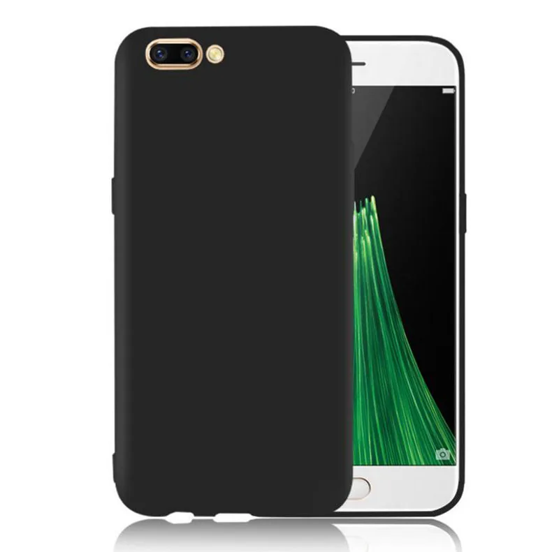 2017 Новый чехол для OnePlus 5 One Plus Five A5000 Силиконовый ТПУ Матовый однотонный черный