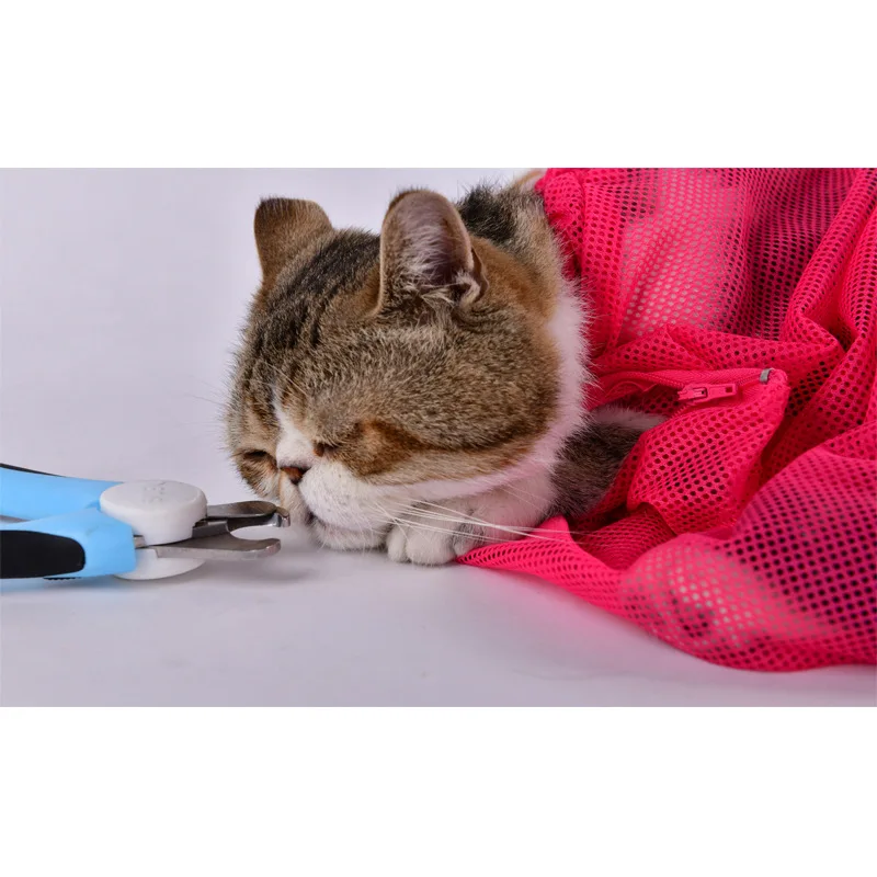 Eco-Friendly Bag Pet Cat Bag Wash Breathable Convenient Soft Travel Cat Bag For Clean Small Medium Large Cats Bathing Bag YT0015-3