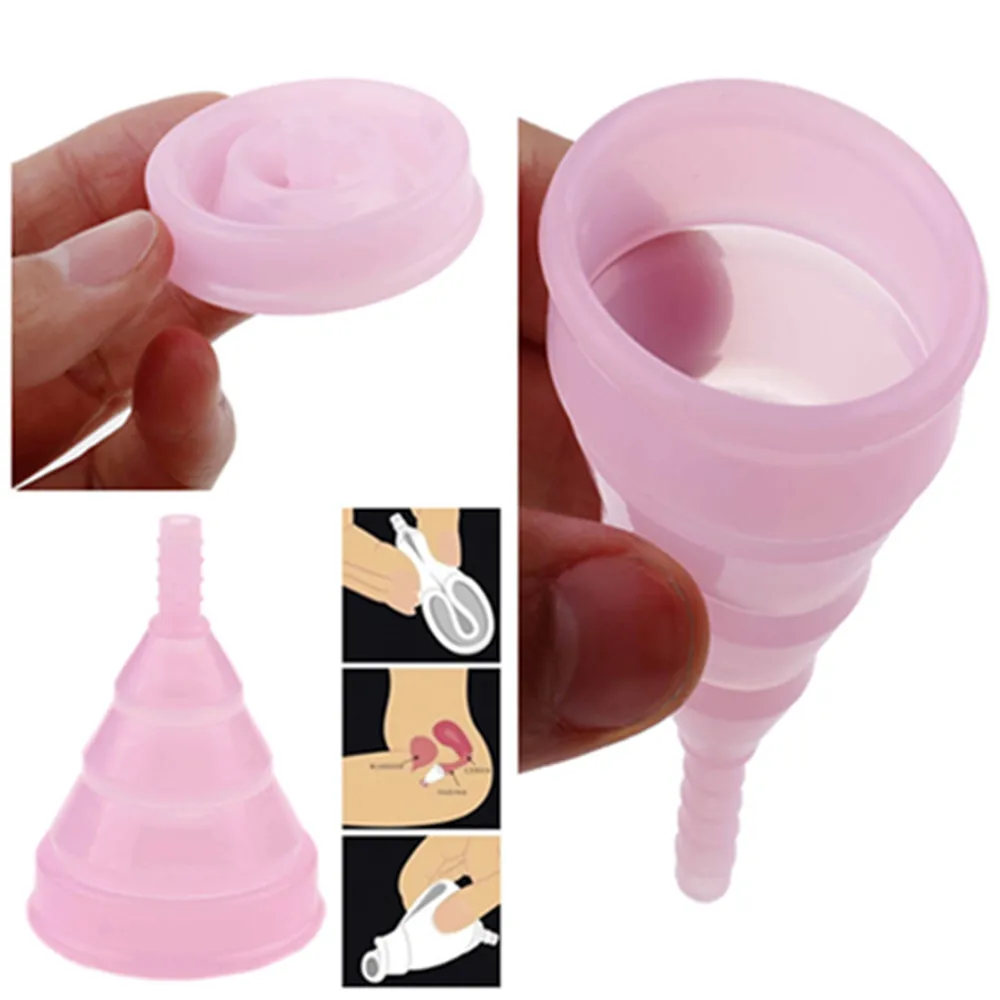 

Menstrual cup for Women Feminine hygiene Medical100% silicone Cup Menstrual reusable lady cup copa menstrual than pads Bidets