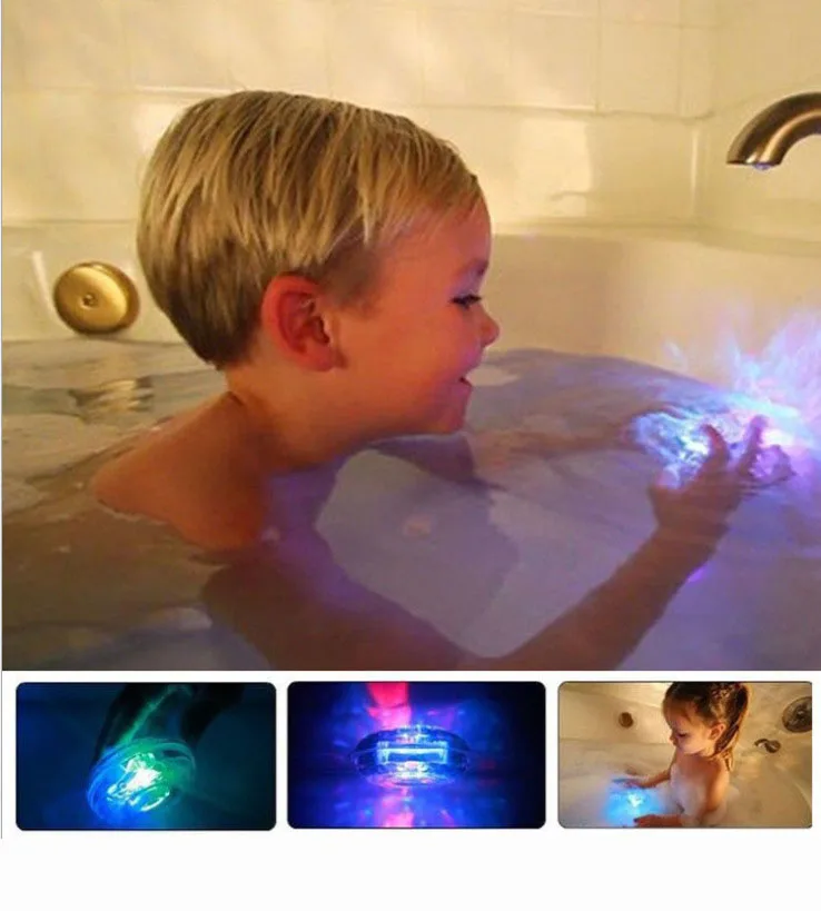 Baby Bathtub Ligh Led Bath Shower Light Toy With Colorful glowing toys Bath Baby Light Toy in