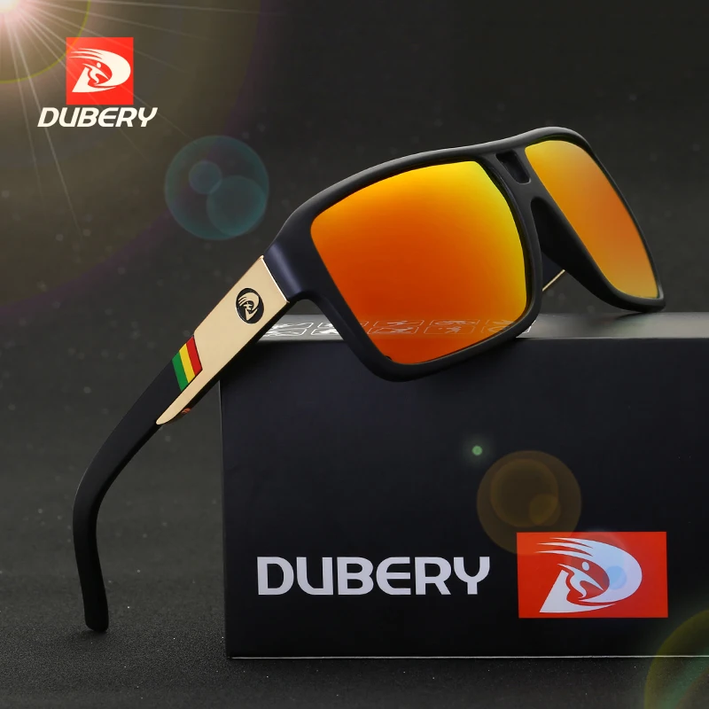 DUBERY модные роскошные брендовые Дизайнерские мужские спортивные солнцезащитные