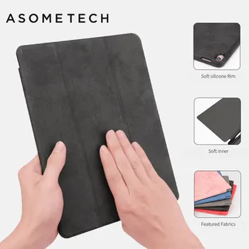 

Ultra Slim Smart Cover Protective Trid-Fold Stand Leather Case W/ Pencil Holder For Apple iPad Pro 10.5 inch A1701 A1709 Tablet