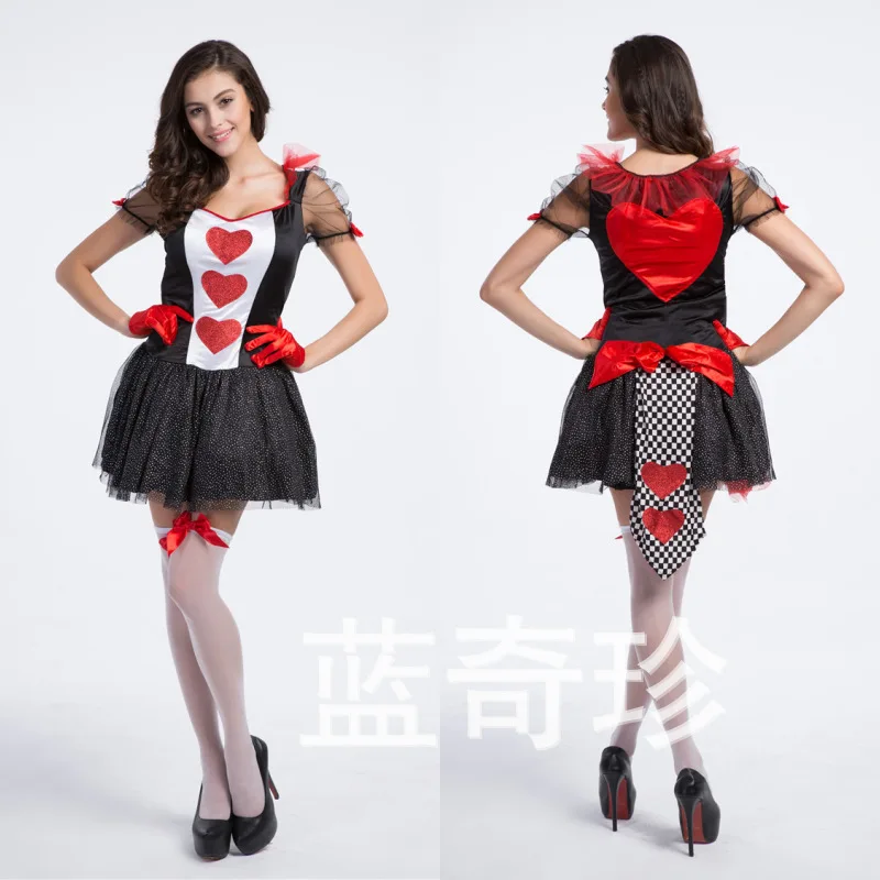 Halloween Costume Queen Of Hearts Playing Card Suits Las Vegas