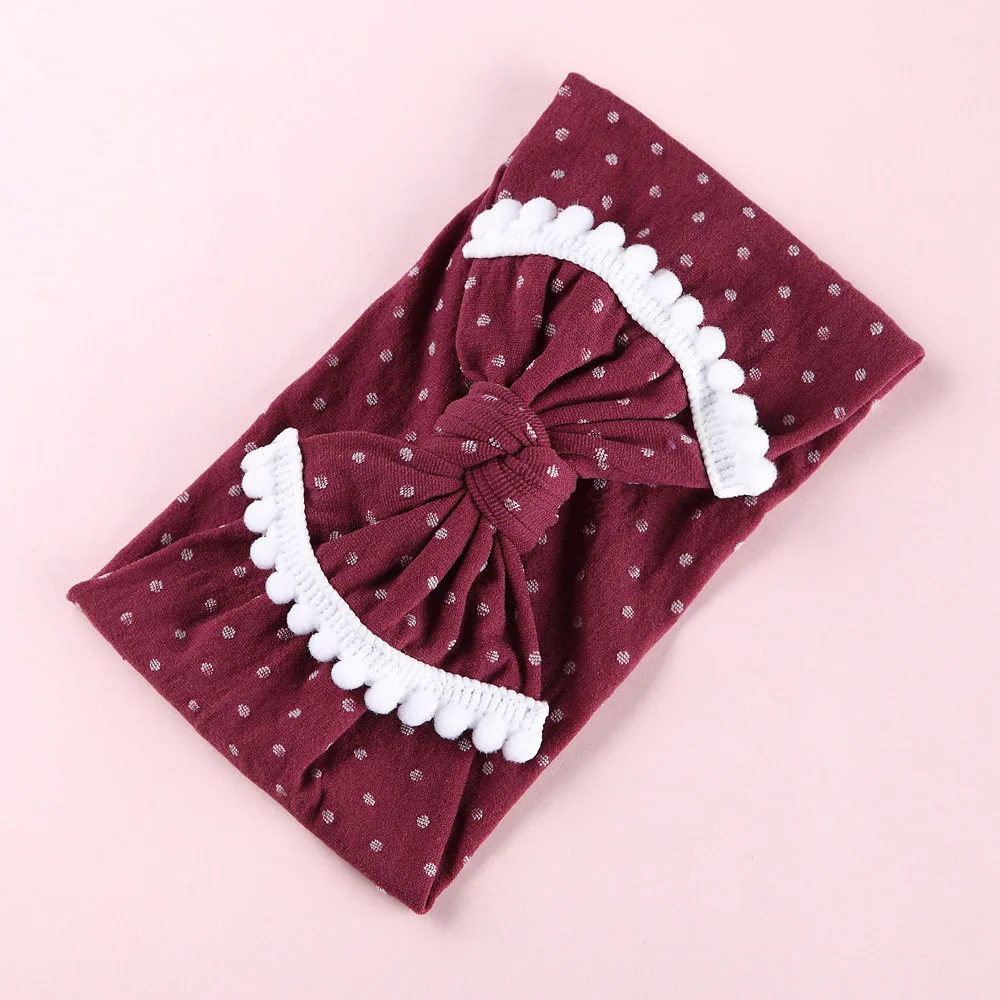 big bow nylon headband