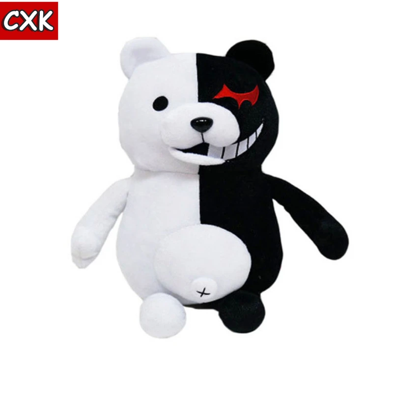 25 см Dangan Ronpa Super Danganronpa 2 Monokuma черный и белый медведь плюшевые игрушки мягкие чучела