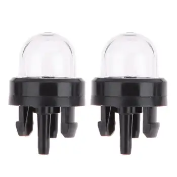 

2pcs Carburetor Oil bubble Petrol Snap Primer Fuel Bulb Pump Kit For Stihl Ryobi Walbro Husqvarna Chainsaws Trimmer Clear
