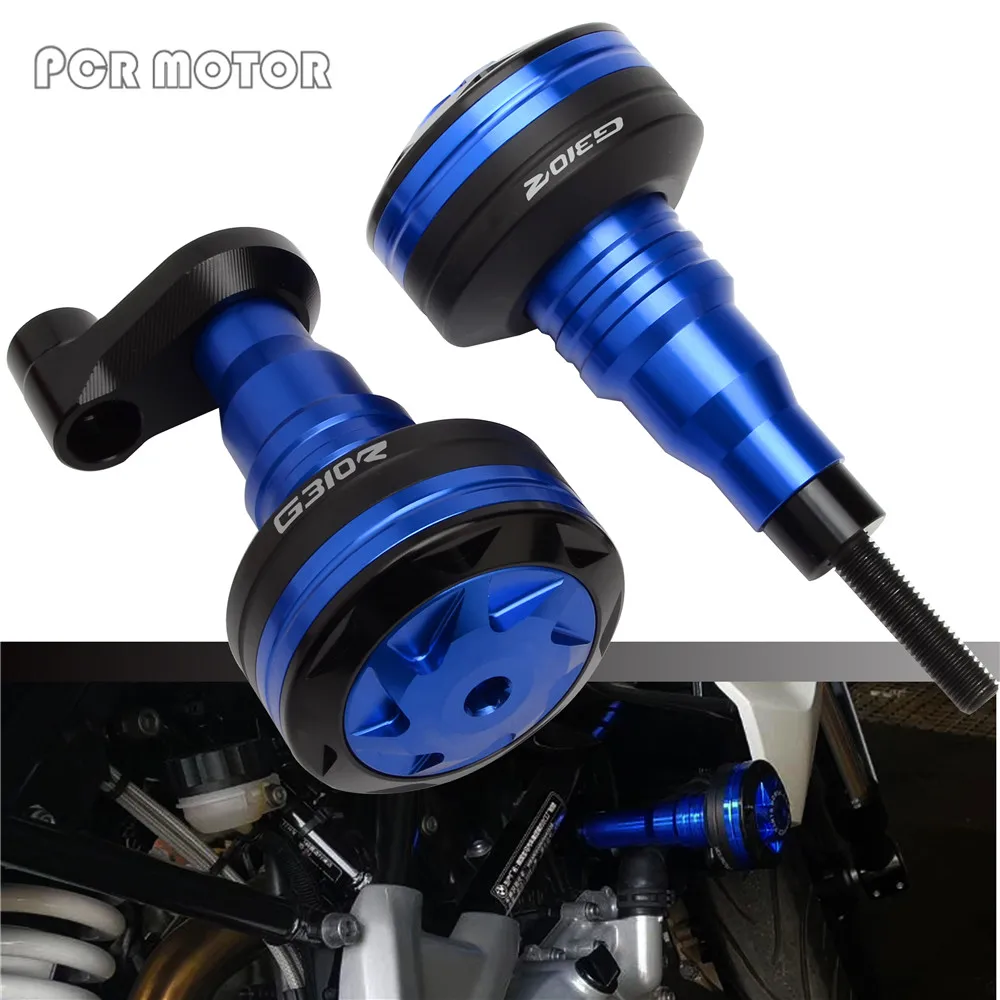 

2018 High quality New Motorcycle CNC Crash Pads Frame Slider Protector Fits For BMW G310R G 310R Engine Protector 2017