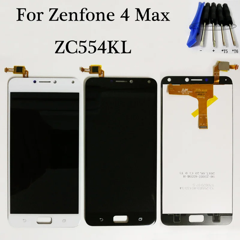 Высококачественный ЖК-экран для Asus Zenfone 4 Max ZC554KL X00IS X00ID + сенсорный экран