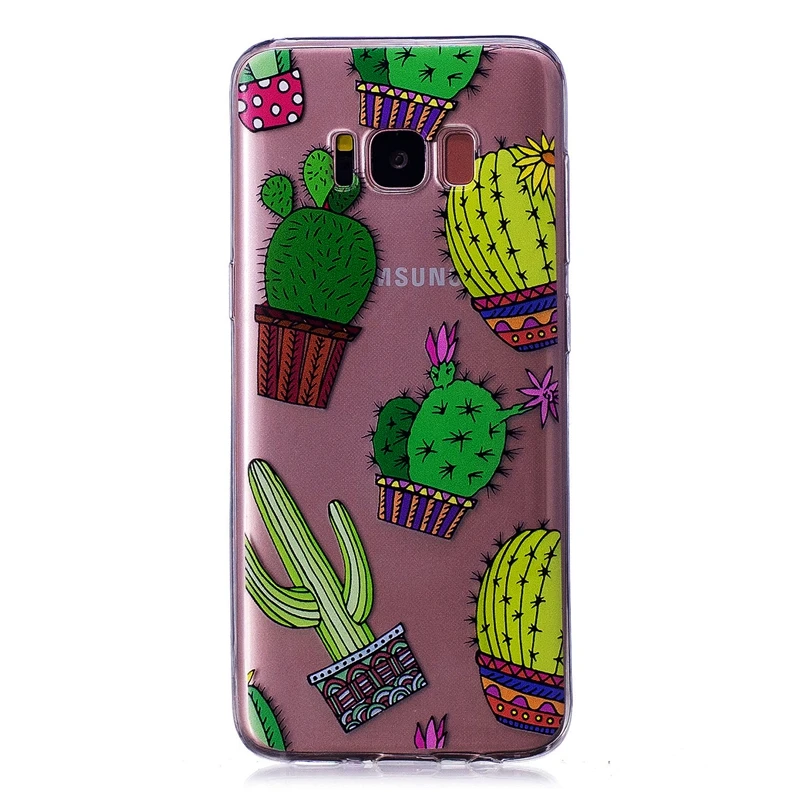 

Soft TPU Case For Samsung Galaxy S8 Case Clear Silicone Back Phone Cover Case for Galaxy S8 Coque Capinha