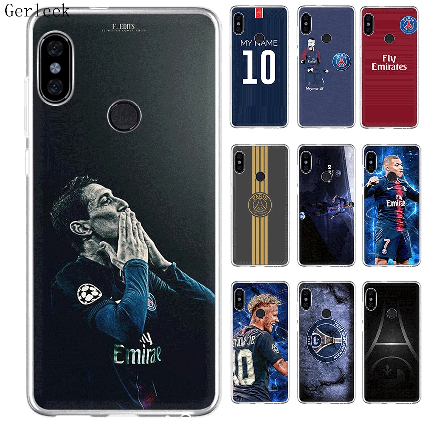 

Gerleek PSG Paris Hard Cover For Xiaomi Redmi Note 3 4 4X 7 5 6 Pro 5A Prime Case Phone Protection
