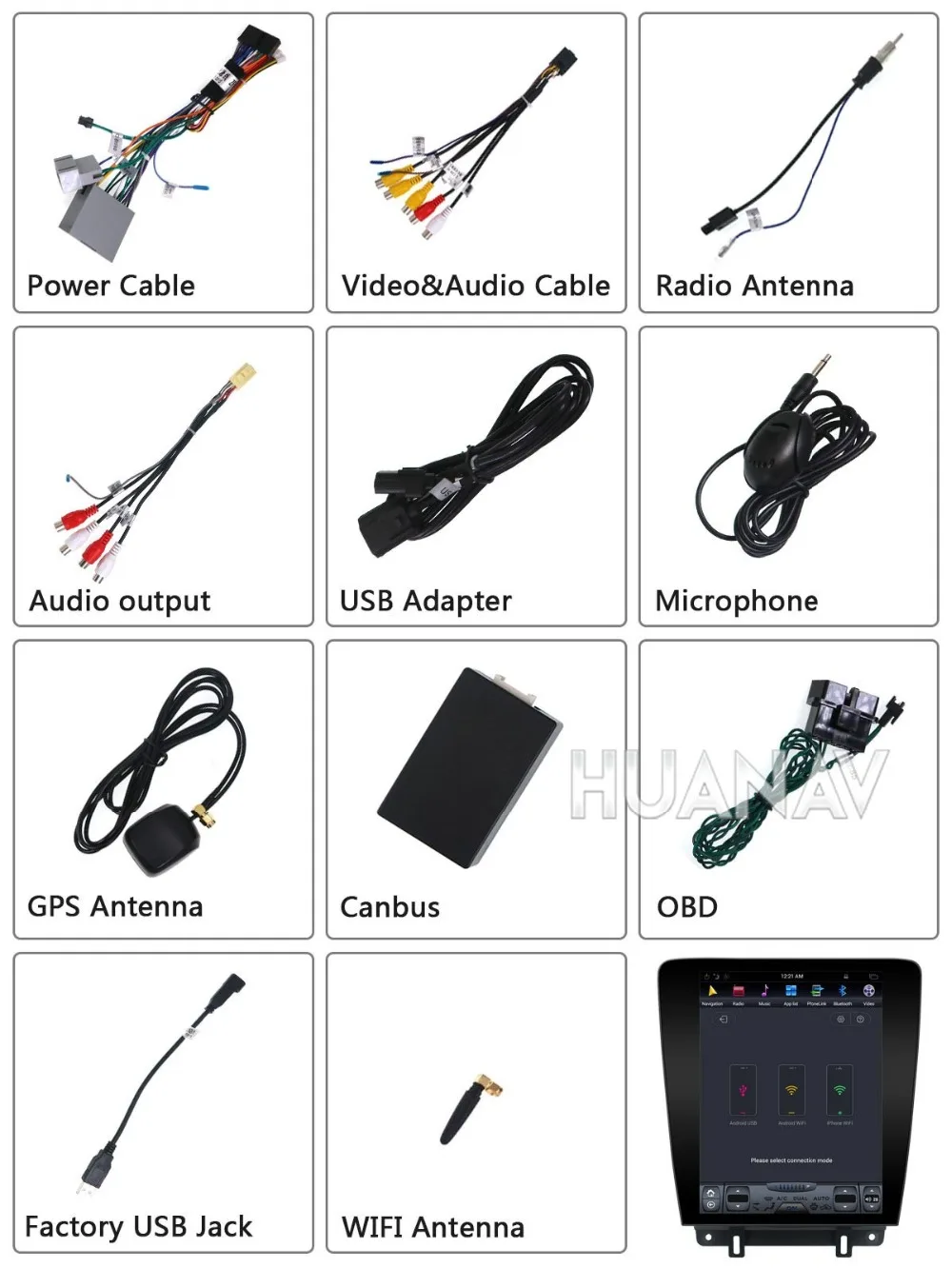 Flash Deal Android 8.1 Tesla style CD DVD multimedia player GPS navigation for Ford Mustang 2010-2014 car radio player for Auto stereo unit 5