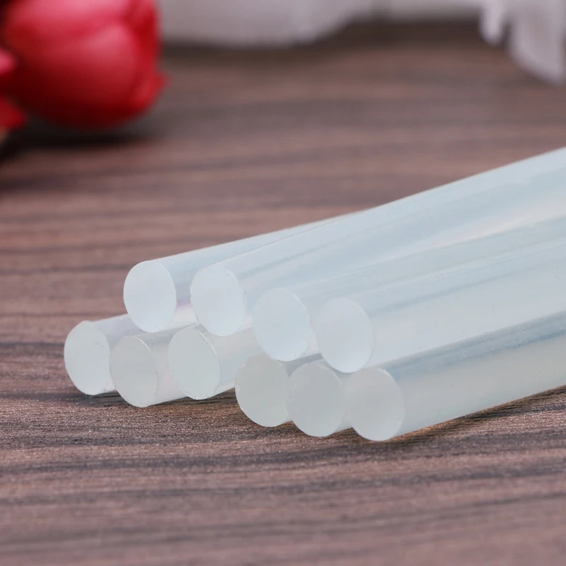 Полупрозрачный клей карандаш для клеевого пистолета 7x190 мм 10 шт.|melt glue stick|glue stickglue
