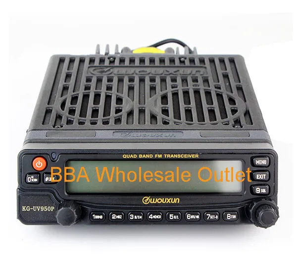 Cheap Wouxun KG-UV950P Quad Band Walkie Talkie Two Way Radio 27 Mhz cb radio for Free Shipping | Мобильные телефоны и