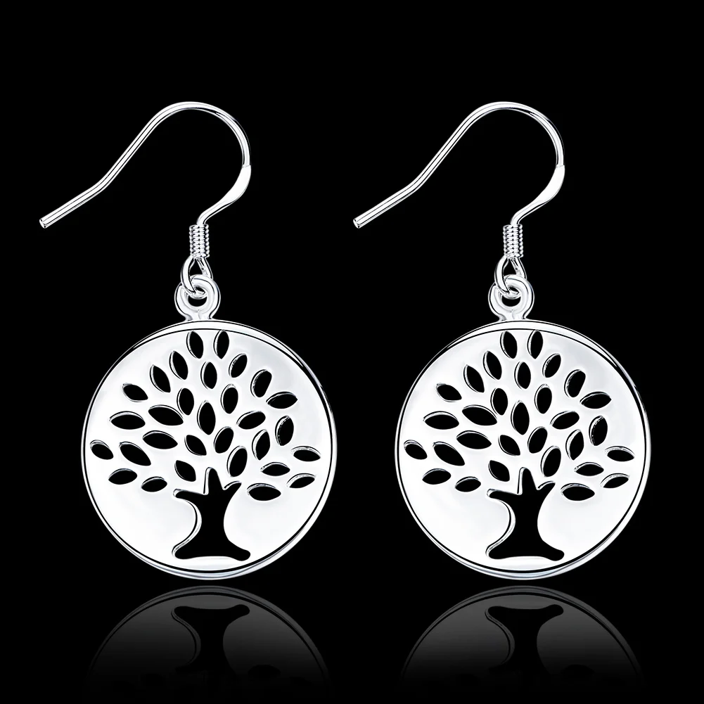 Серьги с серебряным покрытием 925|earings fashion jewelry|earrings jewelryplated earrings |