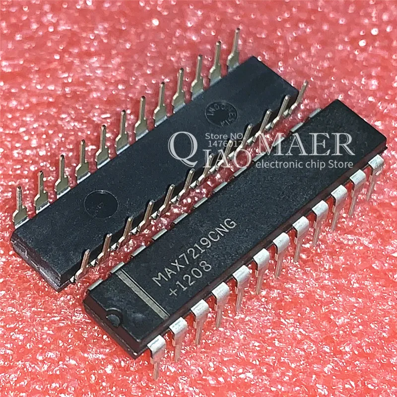5 шт./лот MAX7219 MAX7219CNG MAX7219ENG DIP24 новый оригинальный чип не поддельные серийно