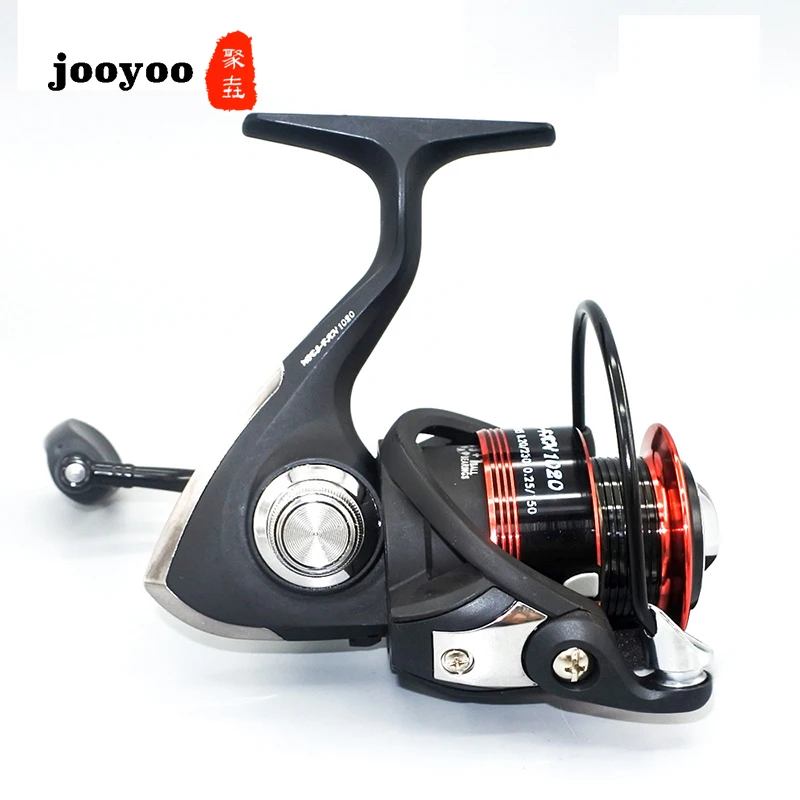 

Aluminum Spool Spinning Fishing Reel 9+1BB Wheel 2000 3000 Series Gear Ratio 5.2:1 CNC Knob Handle Right Left Hand Changeable