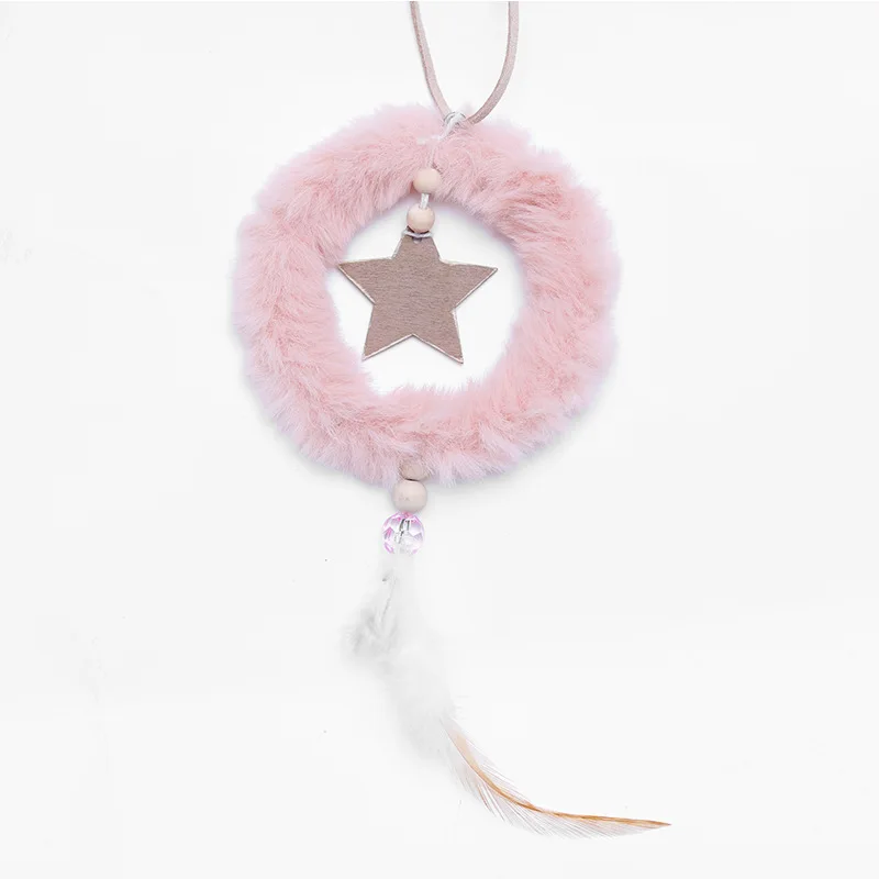 Creative Cute Pink Christmas Hanging Home Party Tree Ornament New Year Christmas Decorations For Home Birthday Gifts Ornaments - Цвет: 5