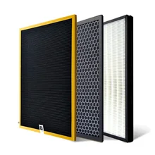 3pcs/lot High Quality OEM replacement AC4121+AC4123+AC4124 filters kit for Philips AC4002 AC4004 AC4012 Air purifier parts