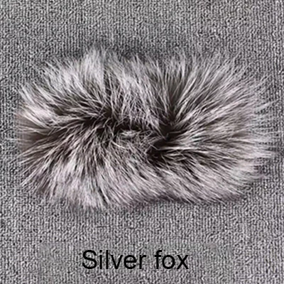RuiXiangTe новинка женский натуральный мех шуба из песца с капюшоном польто для зими шуба заказ прямая постовка с фабрики - Цвет: silver fox
