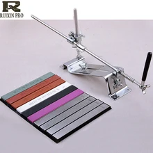 Knife Sharpener Update Chefs Professional Kitchen Sharper Knife Sharpening System Fix-angle 4 whetstones Apex 4 chic chefs horizontal ceramic knife 10 3cm blade
