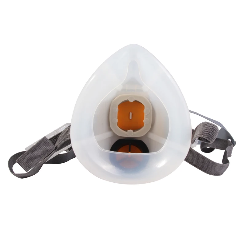 06 CM Industrial Half Mask Anti-Dust Mask Respirator Mask Face Paint Spray Gas Mask Protective Work Dust Proof Masks With Filter