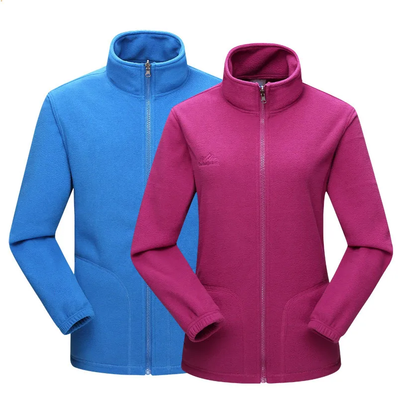 

Men or Women Thermal Pure Colors Fleece Jacket 380g Fleeces