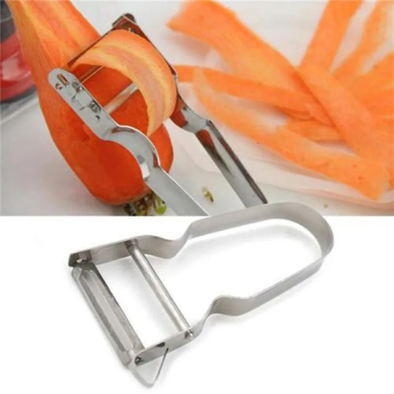 Stainless Steel Potato Peeler Fruit Vegetable Spud Speed, Slicer Cutter7