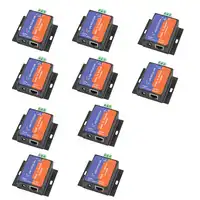 10Pcs Q14870-10 USR-TCP232-304 Serial RS485 to TCP/IP Ethernet Server Converter Module with Built-in Webpage DHCP/DNS Supported