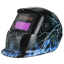 Welding mask Welding helmet Solar energy automatic Facial protection accessories Blue flash Drop Shipping