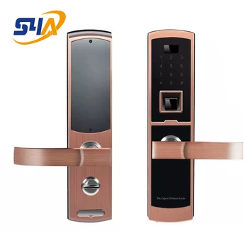 

electronic smart panke biometric fingerprint door lock