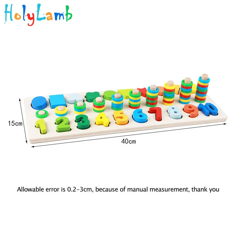 11,11 цифровая логарифмическая доска 3d деревянная головоломка Развивающие игрушки для детей Мальчики Juguetes Пазлы для детей головоломки