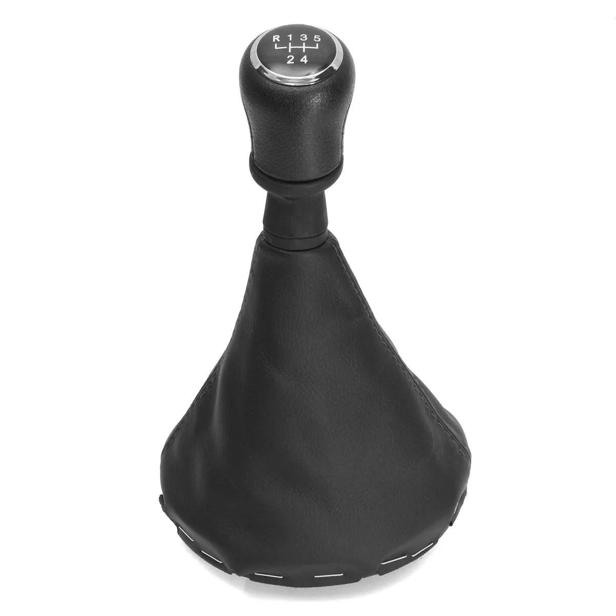 5 Speed Leather Car Gear Stick Shift Knob Gator For VW Volkswagen Transporter T5 T5.1 Gp 2003