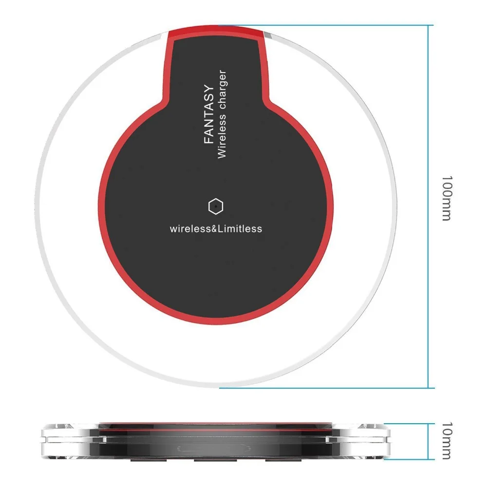 

Fottone qi wireless charger fast charger for Samsung Galaxy Note 8/S8 Wireless quick Charger Charging Pad Safe efficient z9