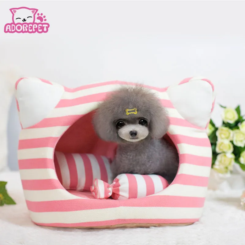 Summer dog bed house mat owl pattern three PCS dog cat sleeping bag