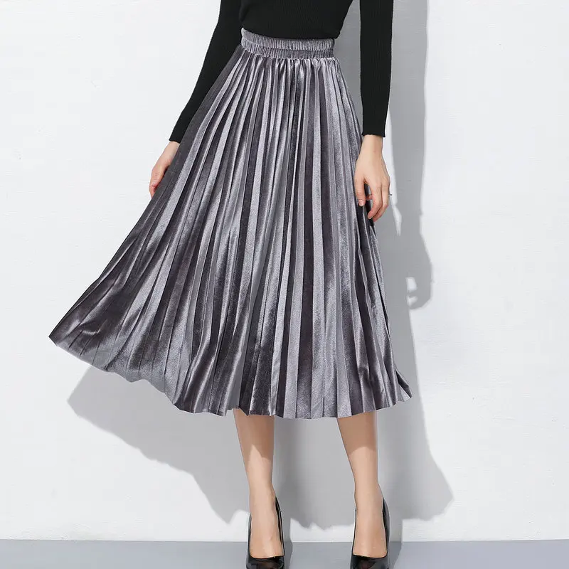 oasis velvet skirt