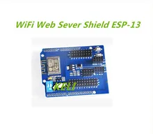 Free Shipping 1PCS wireless WiFi Web Sever Shield for Arduino esp8266 diy development board extension base rc toy tank chassis